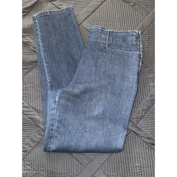 Talbots Denim - Talbots Jeans Side Zip Slim Ankle  Medium Wash Pockets Stretch Women’s 8